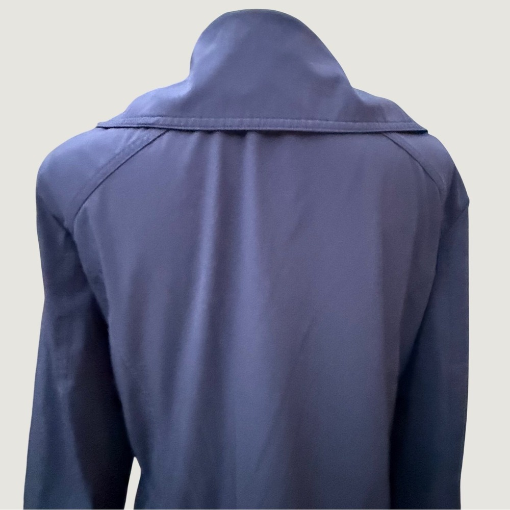 Zenergy by Chico's Navy Blue Utility Jacket Zip Front Drawstring Waist Sz 3 (XL) - Picture 6 of 9